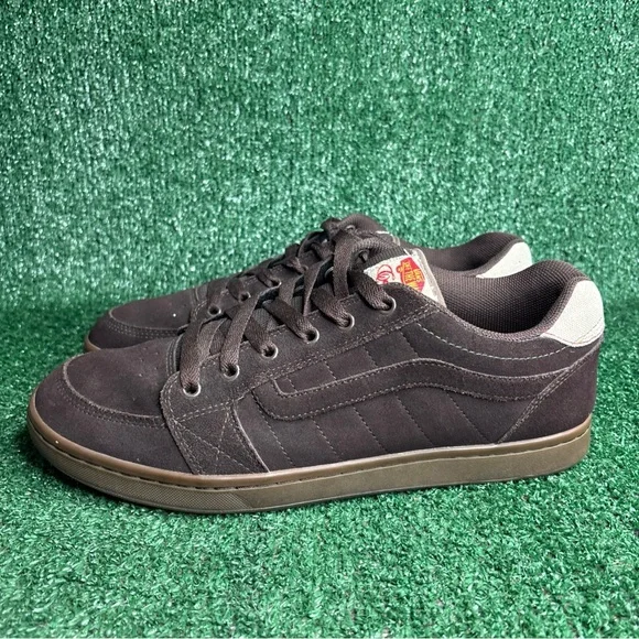 VANS Cardiel Anti Hero Estilo Quattro Brown Suede Old Skool Size 14 Vintage Y2K - Picture 3 of 12